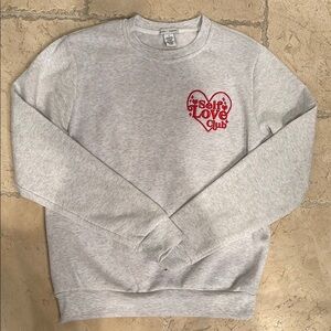 Self Love Club Gray Sweater